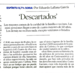 #Descartados es un documento "totalmente fiable" y sus fotografías "impresionan", según un artículo del 'Heraldo de Soria'