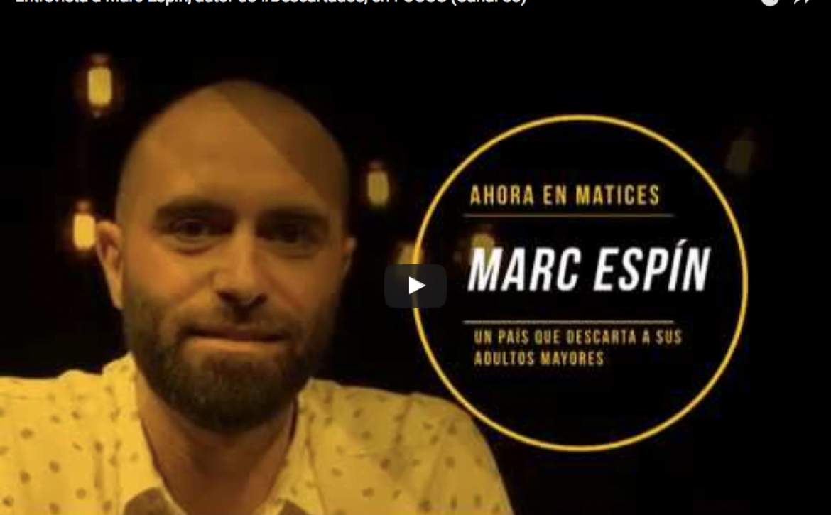 Entrevista a Marc Espín, autor de ·Descartados, en Focos (Canal 33)