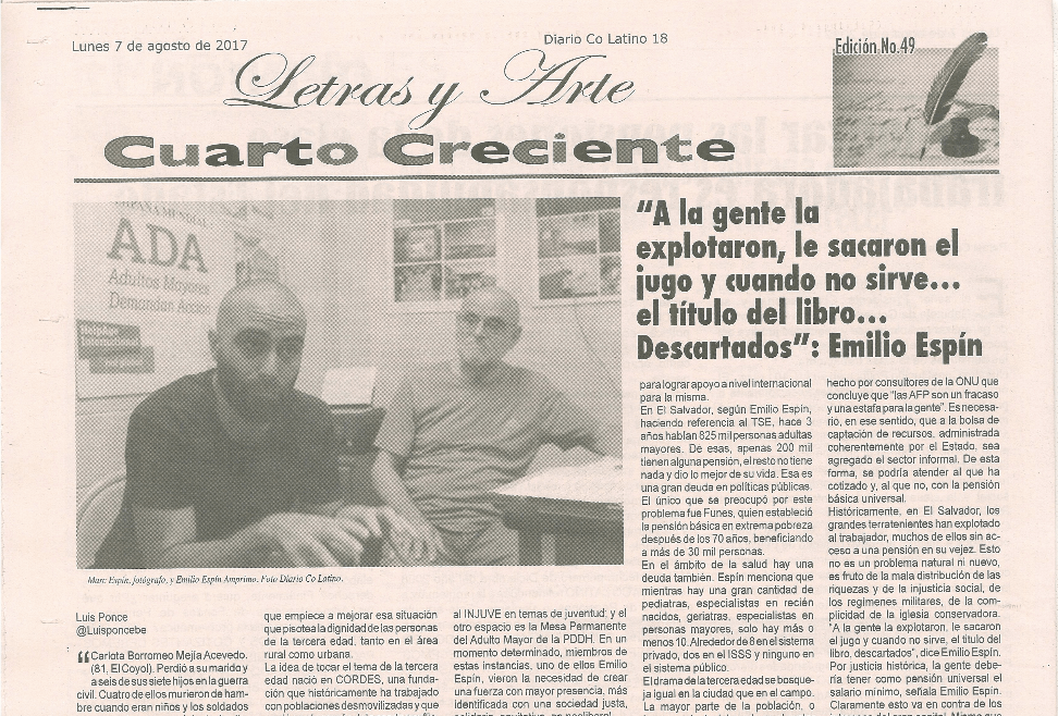 Marc Espín y Emilio Espín Amprimo – Descartados