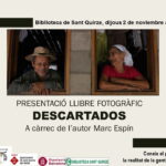 La oenegé Ateneu del Món presenta el libro #Descartados en Sant Quirze (Barcelona)