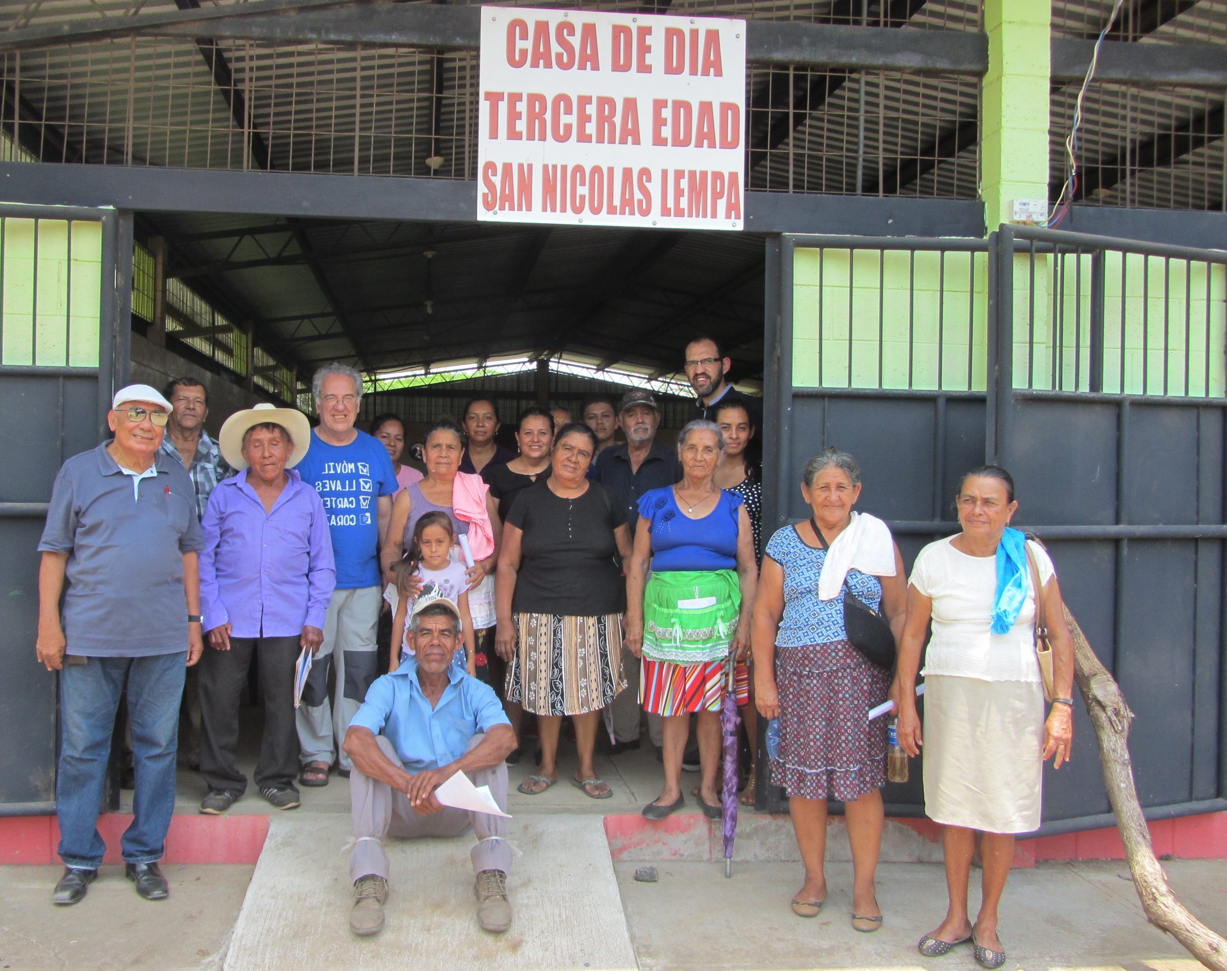 Personas mayores San Nicolas Lempa